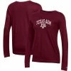 Coupon 👏 Women's Champion Maroon Texas A&M Aggies University Arch Logo Long Sleeve T-Shirt ⭐
