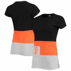 Top 10 🛒 Women's Refried Apparel Black San Francisco Giants Sustainable Fitted T-Shirt 😍