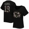 Buy 🤩 Women's Majestic Threads Deebo Samuel Black San Francisco 49ers Leopard Player Name & Number Tri-Blend T-Shirt 👏