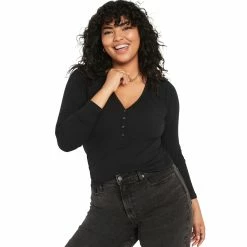 Cheap π Old Navy Plus Size Rib Vee Henley π