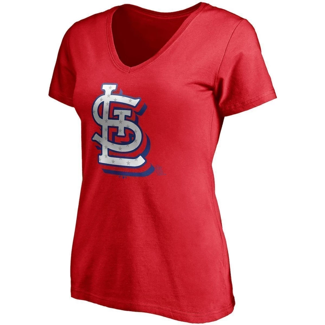 Cheapest β Women's Fanatics Branded Red St. Louis Cardinals Red White & Team V-Neck T-Shirt π - Image 3