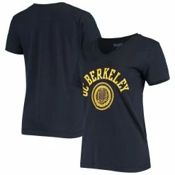 New 🎉 Women's Champion Navy Cal Bears University College Seal V-Neck T-Shirt ⌛
