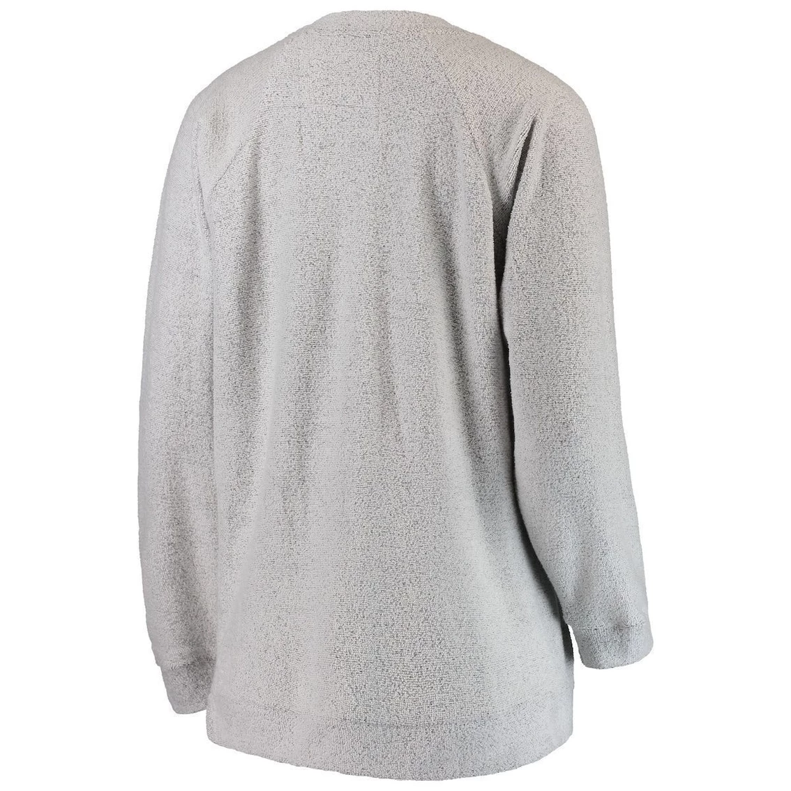 Outlet π Women's Pressbox Gray LSU Tigers Helena Comfy Sweatshirt π - Image 4