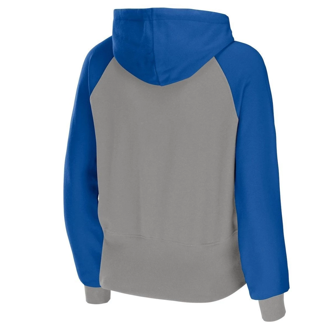 Hot Sale π Women's WEAR By Erin Andrews Gray Indianapolis Colts Colorblock Full-Zip Hoodie π - Image 4