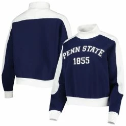Cheapest π₯ Women's Gameday Couture Navy Penn State Nittany Lions Make It A Mock Sporty Pullover Sweatshirt π