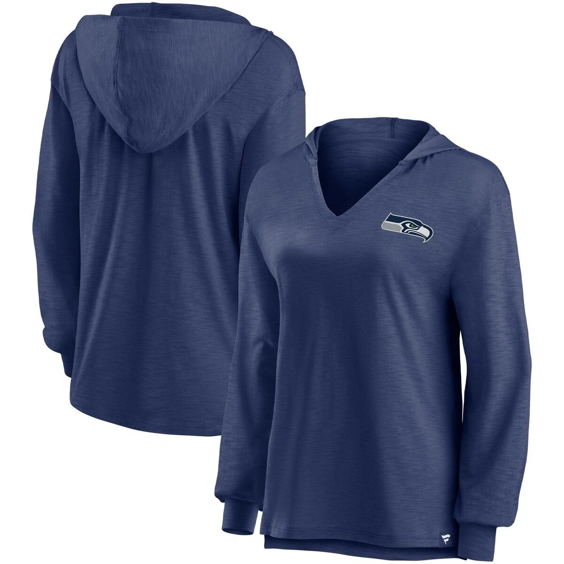 New π Women's Fanatics Branded College Navy Seattle Seahawks Jumper V-Neck Pullover Hoodie π―
