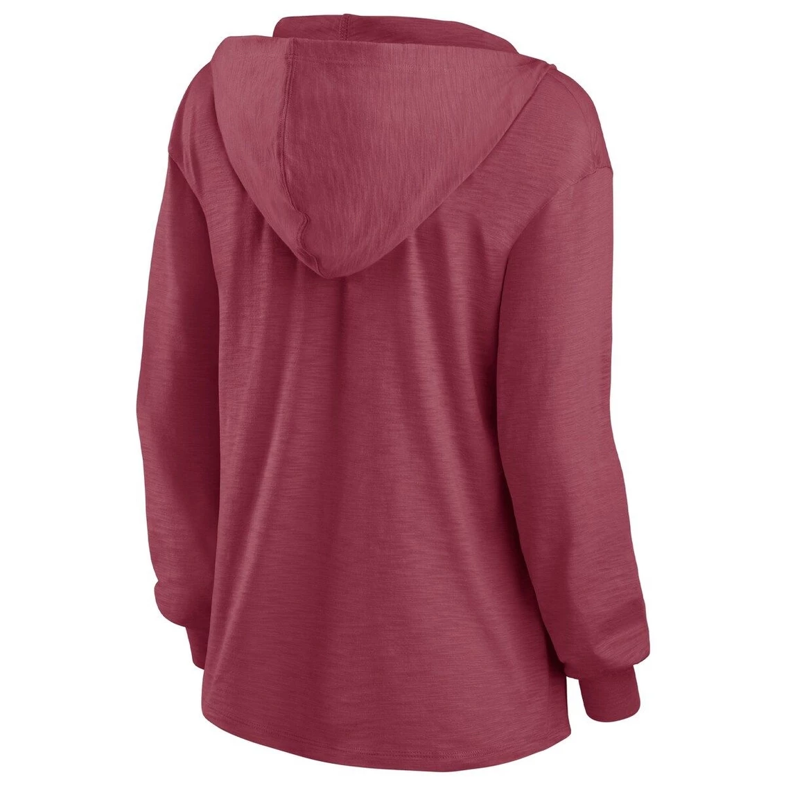 Best deal π― Women's Fanatics Branded Burgundy Washington Commanders Jumper V-Neck Pullover Hoodie π - Image 4