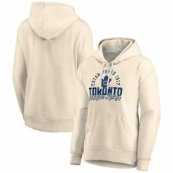 Top 10 π Women's Fanatics Branded Cream Toronto Maple Leafs Carry The Puck Pullover Hoodie Sweatshirt π