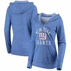 Best deal βοΈ Women's Fanatics Branded Royal New York Giants Doubleface Slub Pullover Hoodie π