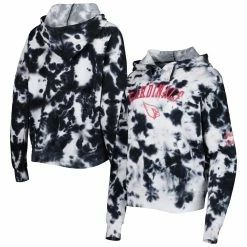 Best reviews of 😀 Women's New Era Black Arizona Cardinals Cloud Dye Fleece Pullover Hoodie 🔥