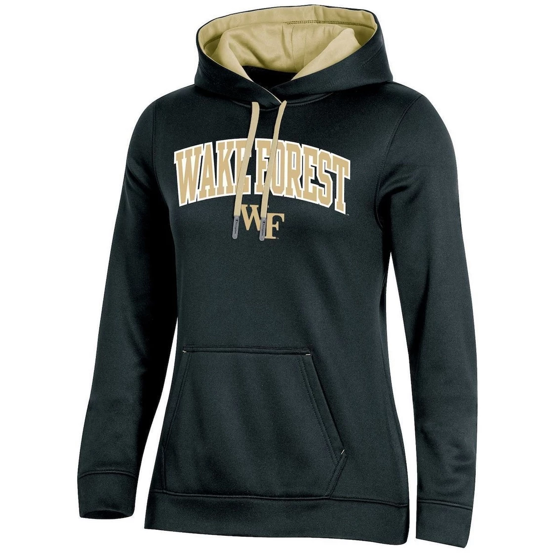 Discount π Women's Champion Black Wake Forest Demon Deacons Arch Logo 2.0 Pullover Hoodie β€οΈ - Image 3