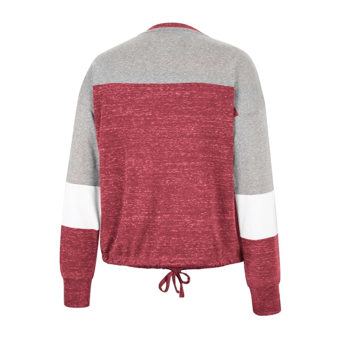 Cheapest π― Women's Colosseum Crimson Alabama Crimson Tide Joanna Tie Front Long Sleeve T-Shirt β¨ - Image 4