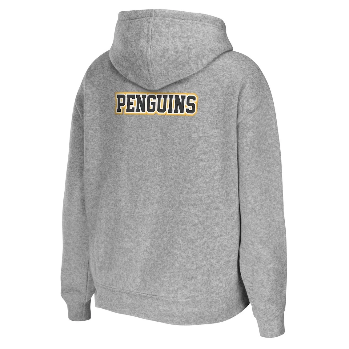 Coupon π₯° Women's WEAR By Erin Andrews Heather Gray Pittsburgh Penguins Full-Zip Hoodie β€οΈ - Image 4