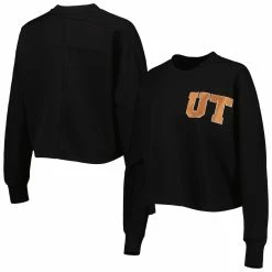 Top 10 π₯° Women's Gameday Couture Black Texas Longhorns Back To Reality Colorblock Pullover Sweatshirt π₯°