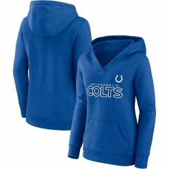 Top 10 π Women's Fanatics Branded Royal Indianapolis Colts Checklist Crossover V-Neck Pullover Hoodie βοΈ