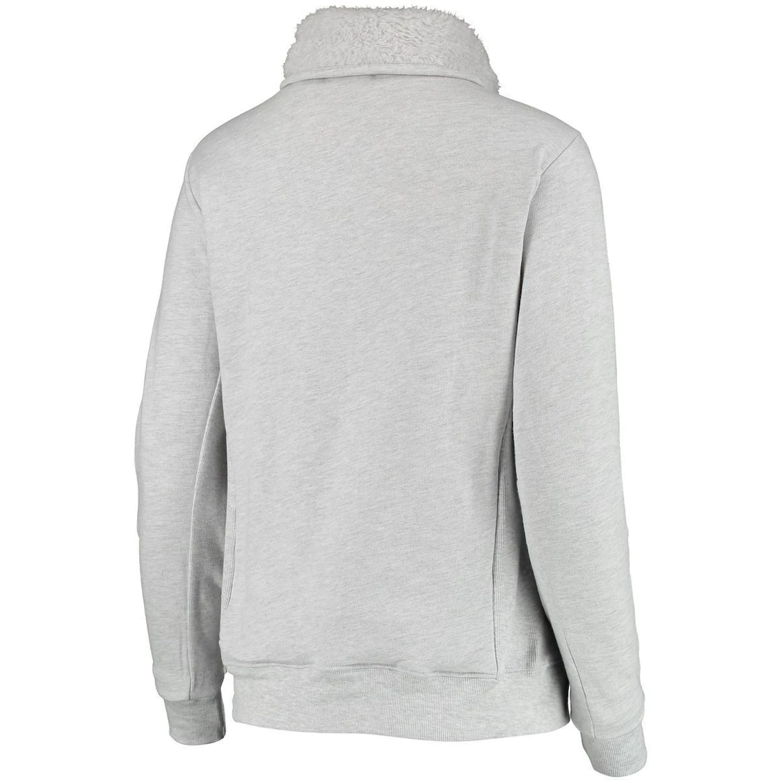 Discount β€οΈ Women's WEAR By Erin Andrews Gray New Orleans Saints Fleece Full-Zip Sweatshirt β - Image 4