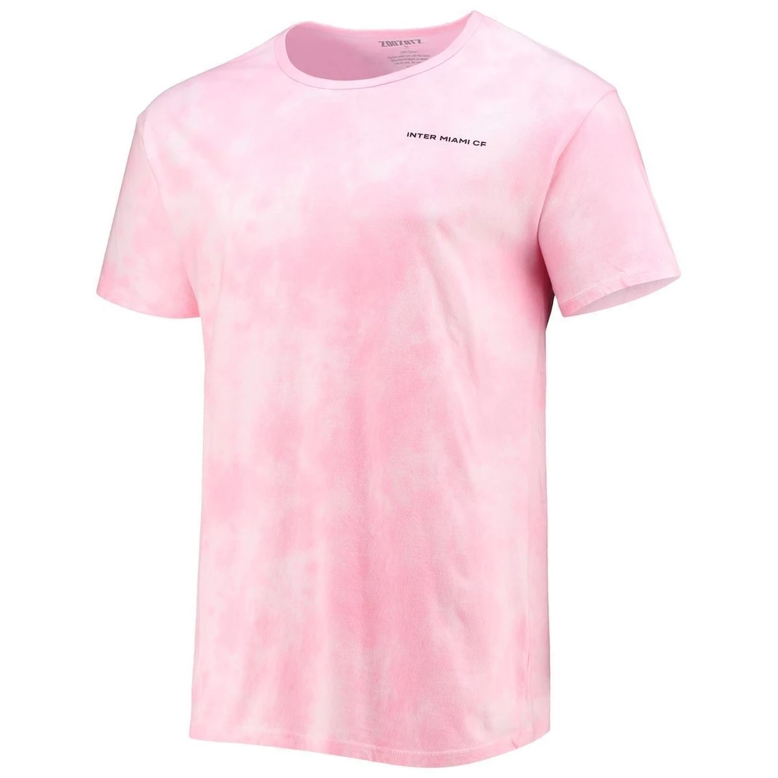 Wholesale π Women's ZooZatz Pink Inter Miami CF Oversized Tie-Dye Tunic β - Image 3