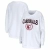 Best reviews of 🤩 Women's WEAR By Erin Andrews White Arizona Cardinals Oversized Pullover Sweatshirt 😀