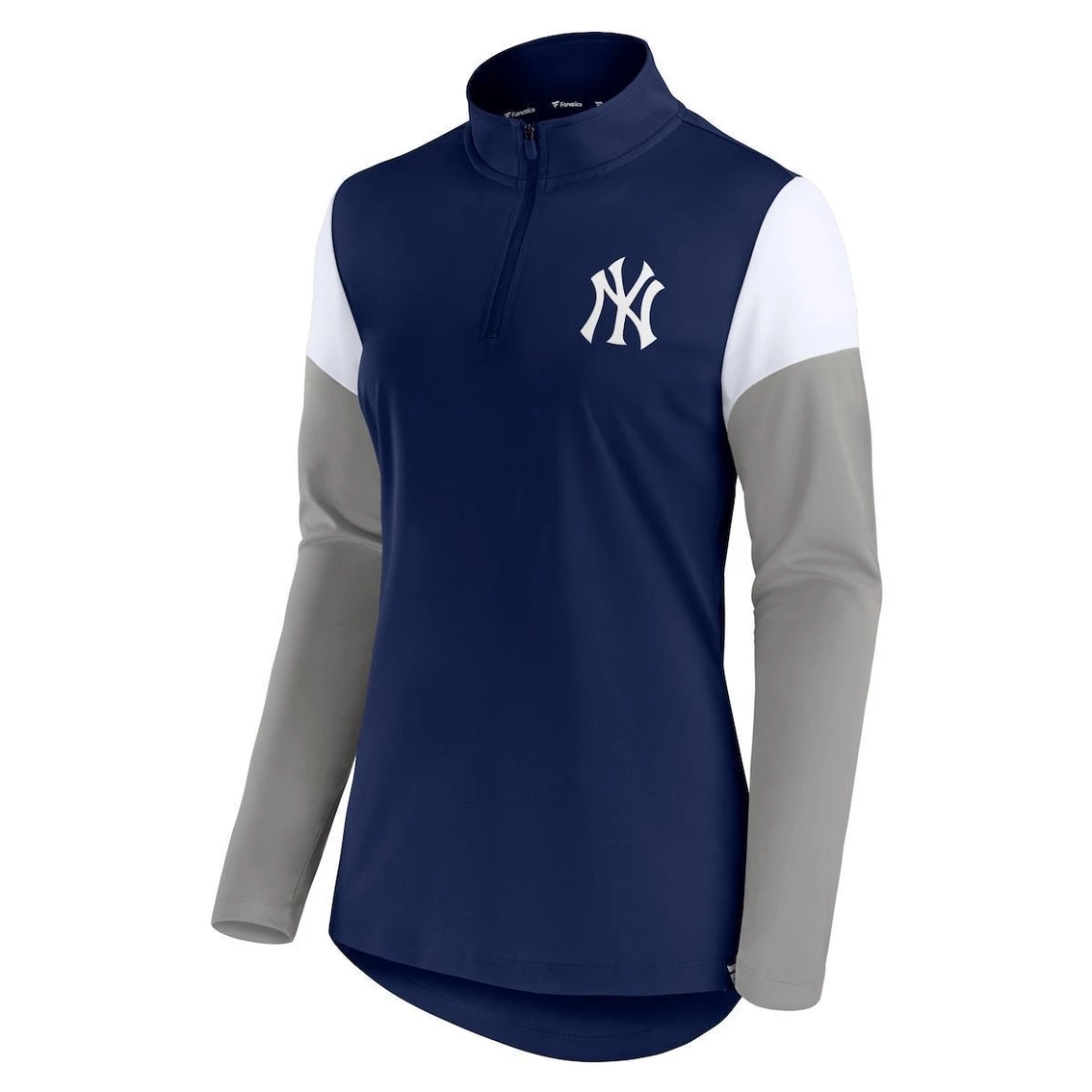 Best deal π Women's Fanatics Branded Navy/Gray New York Yankees Authentic Fleece Quarter-Zip Jacket π - Image 3