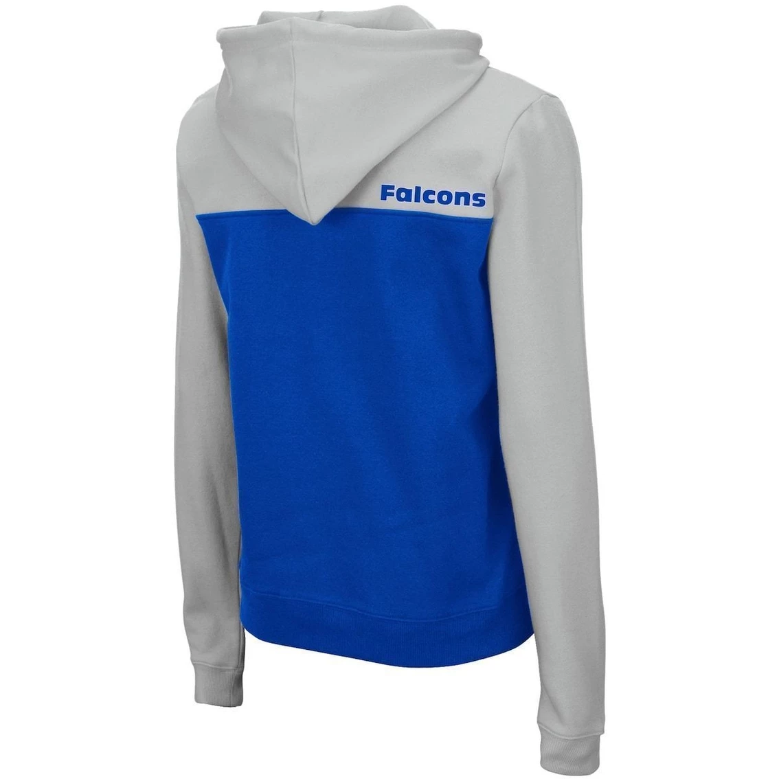 Deals π€© Women's Colosseum Gray/Royal Air Force Falcons Aidan Half-Zip Hoodie β¨ - Image 4