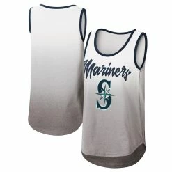 Buy 🔥 Women's G-III 4Her By Carl Banks White Seattle Mariners Logo Opening Day Tank Top 🌟