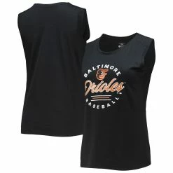 Budget π€© Women's Levelwear Black Baltimore Orioles Macy Tank Top π