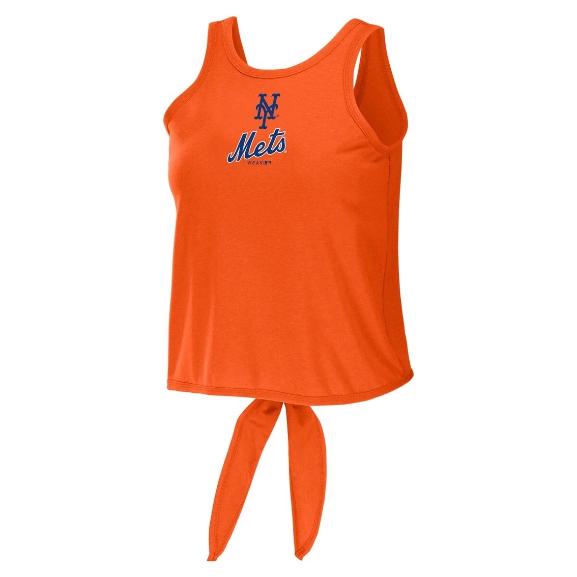 Hot Sale π Women's WEAR By Erin Andrews Orange New York Mets Open Back Twist Tie Tank Top βοΈ - Image 3