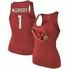 Coupon 😍 Majestic Threads 👩 Women's Fanatics Branded Heathered Cardinal Arizona Cardinals Name & Number Tri-Blend Tank Top ✨