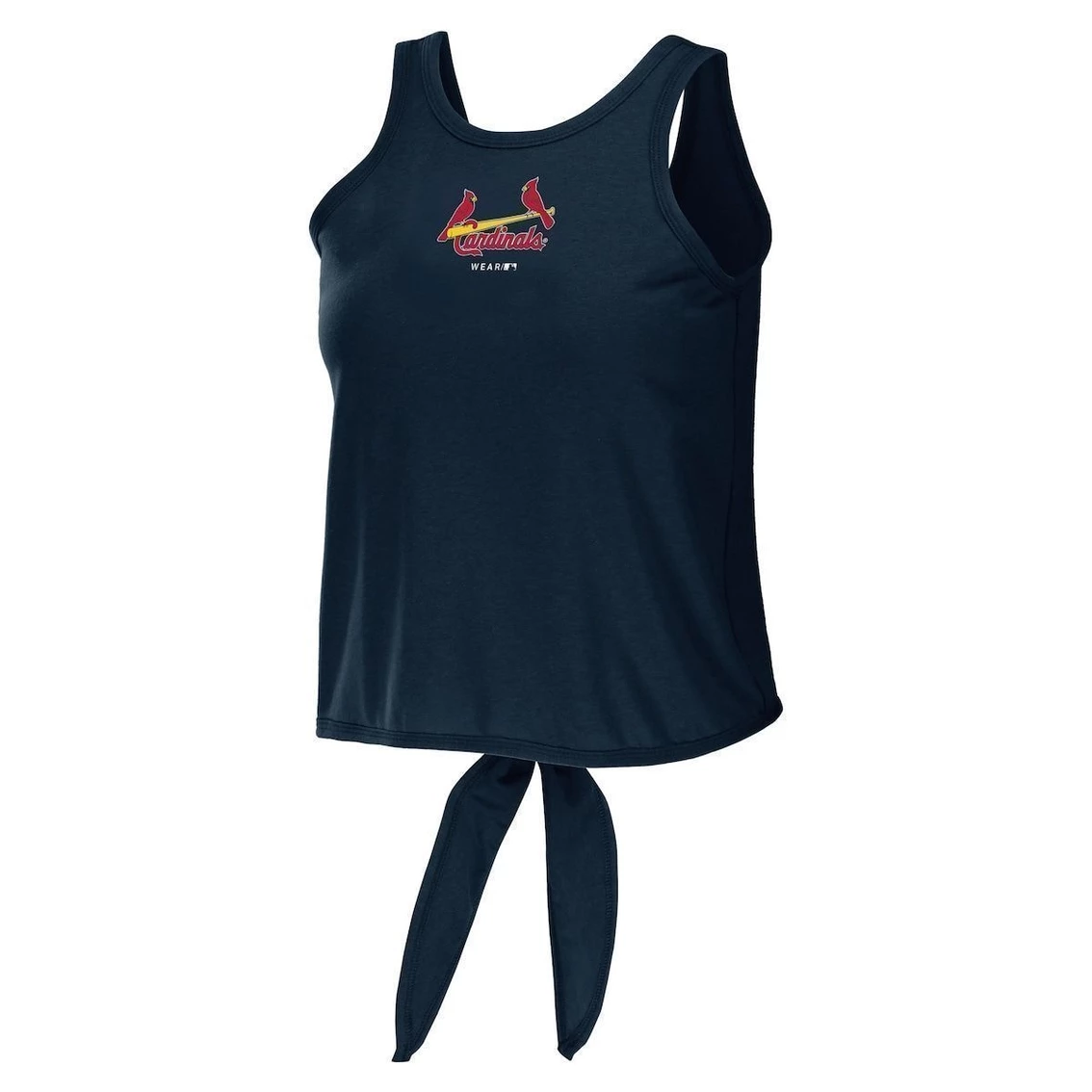 Flash Sale π₯ Women's WEAR By Erin Andrews Navy St. Louis Cardinals Open Back Twist Tie Tank Top π - Image 3