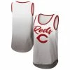 Best deal 👍 Women's G-III 4Her By Carl Banks White Cincinnati Reds Logo Opening Day Tank Top ✔️