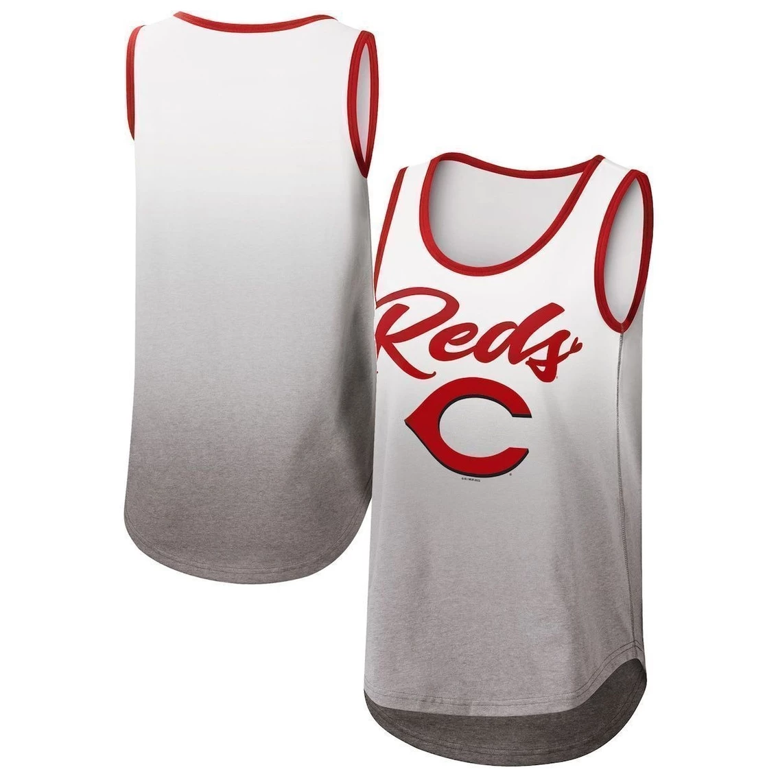 Best deal π Women's G-III 4Her By Carl Banks White Cincinnati Reds Logo Opening Day Tank Top βοΈ