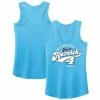 Promo 😉 Women's Stewart-Haas Racing Team Collection Light Blue Kevin Harvick Racerback Tank Top 💯
