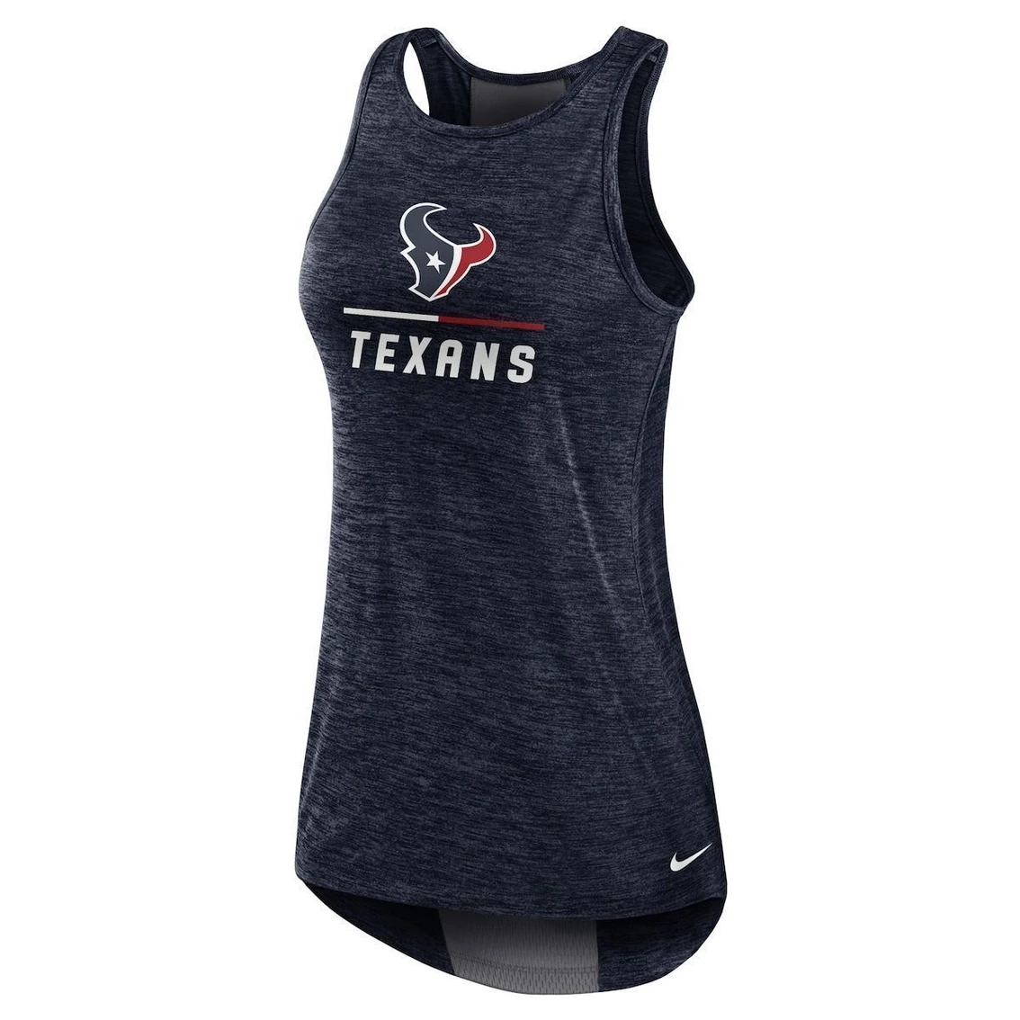 Flash Sale π Women's Nike Navy Houston Texans High Neck Performance Tank Top π - Image 3