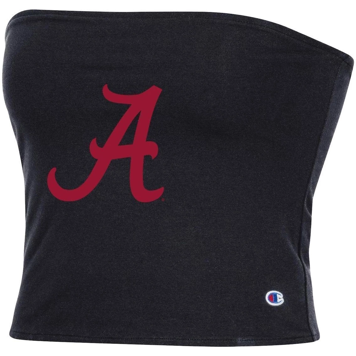 Buy π Women's Champion Black/Gray Alabama Crimson Tide Reversible Allover Print Tube Top π - Image 3