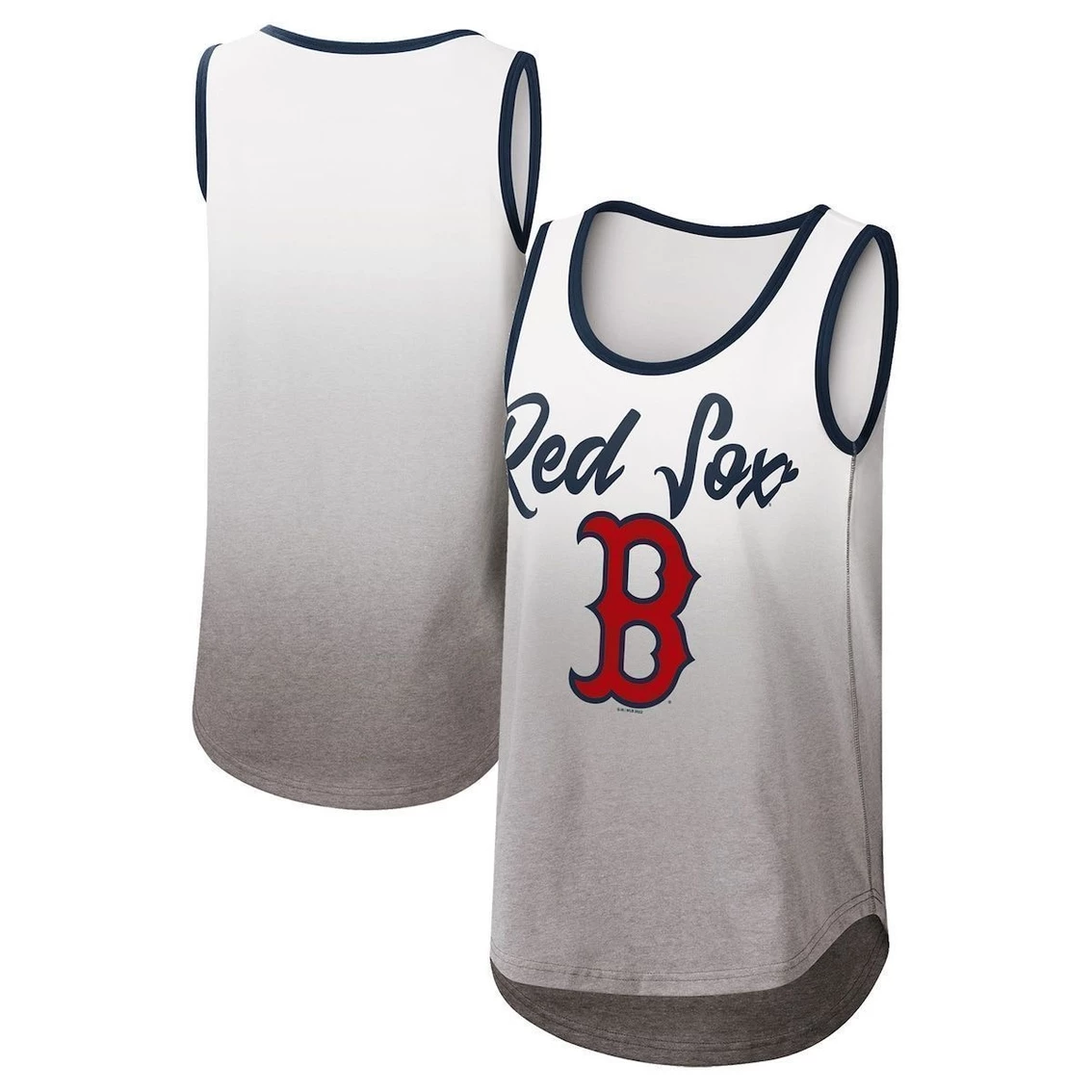 Promo π Women's G-III 4Her By Carl Banks White Boston Red Sox Logo Opening Day Tank Top π - Image 2