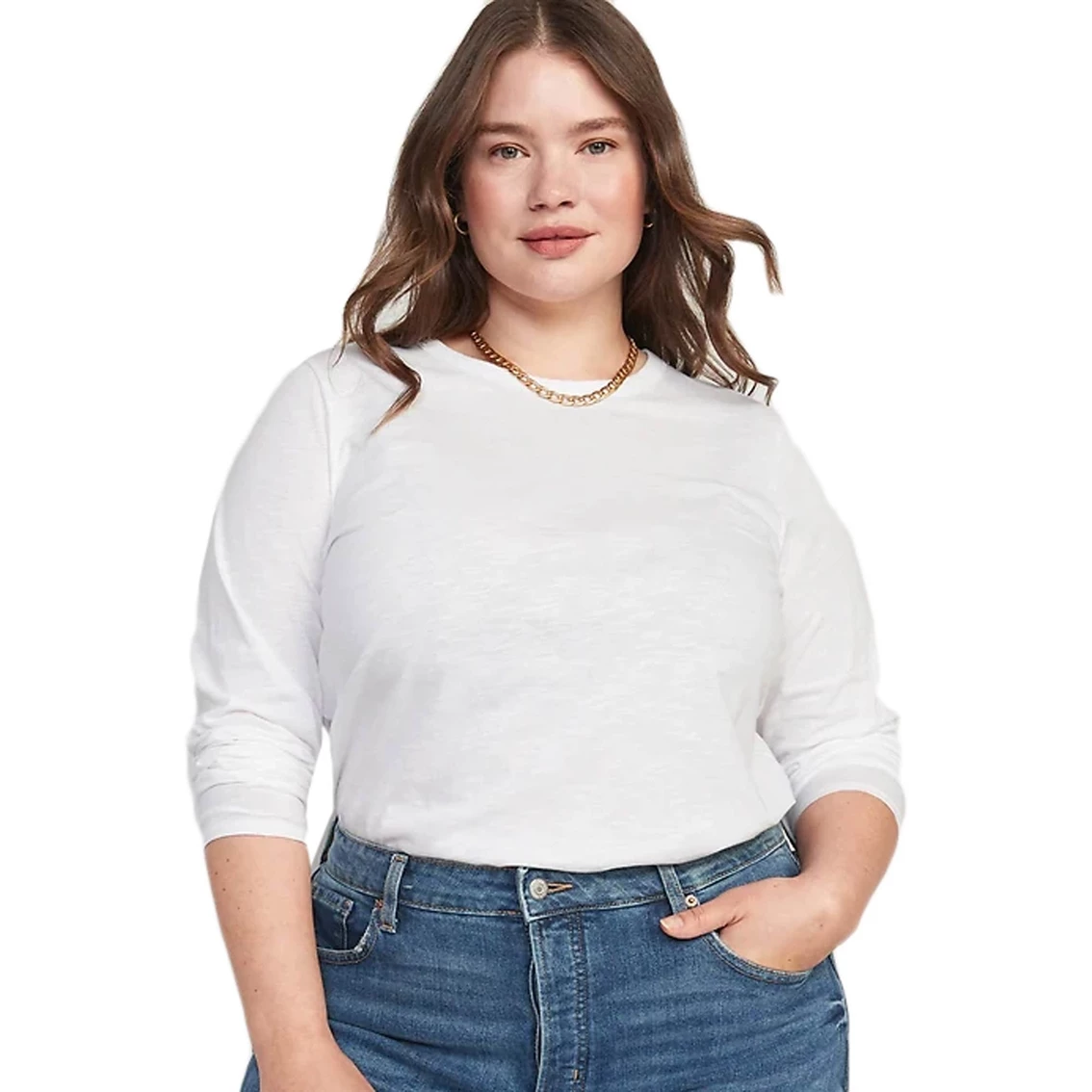 Best Pirce β Old Navy Plus Size EveryWear Long Sleeve Crew Tee Slub π