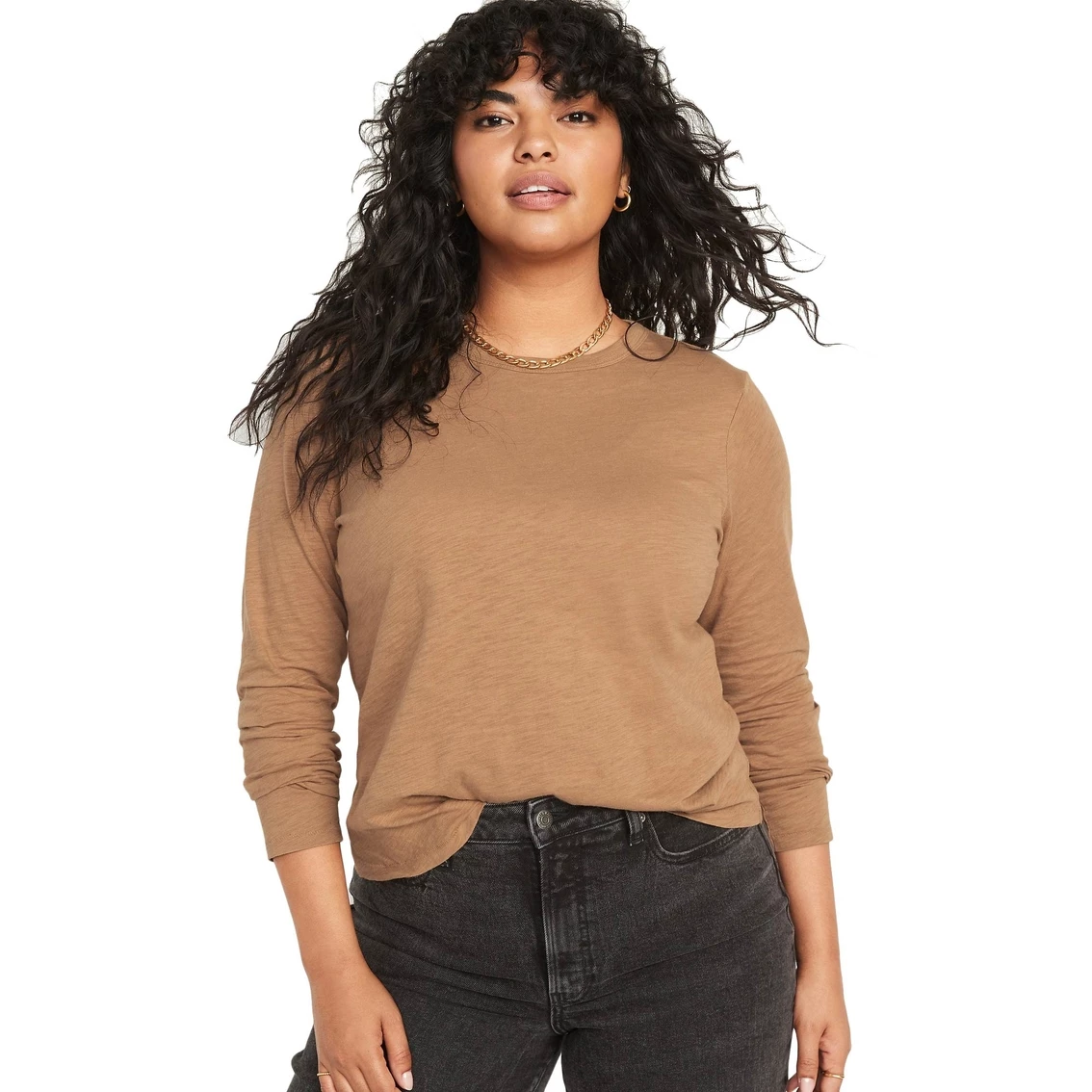 Best Pirce β Old Navy Plus Size EveryWear Long Sleeve Crew Tee Slub π - Image 3
