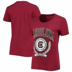 Budget 💯 Women's Under Armour Garnet South Carolina Gamecocks T-Shirt 🌟
