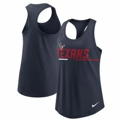 Brand new π Women's Nike Navy Houston Texans Team Name City Tri-Blend Racerback Tank Top π