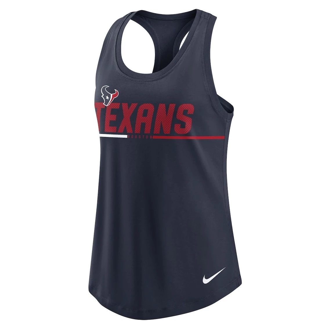 Brand new π Women's Nike Navy Houston Texans Team Name City Tri-Blend Racerback Tank Top π - Image 3