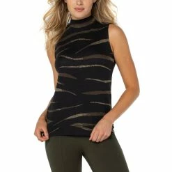 Deals ❤️ Liverpool Mock Neck Print Top 🌟