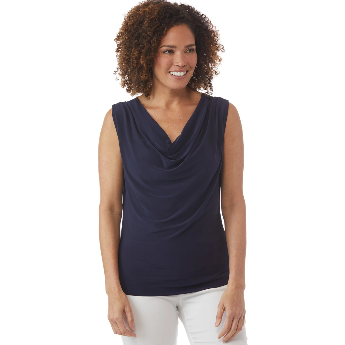 Budget π Passports Drape Neck Knit Tank π - Image 3