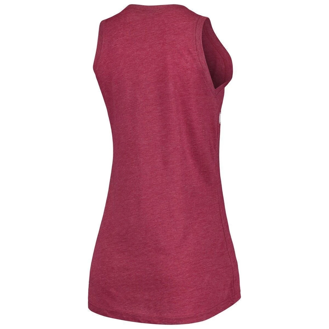 Brand new βοΈ Women's Pressbox Crimson Oklahoma Sooners Ferris Melange V-Neck Tank Top 𧨠- Image 4