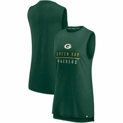 New ✨ Women's Fanatics Branded Green Green Bay Packers True Contender Tank Top 😍