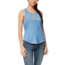 Wholesale β Women's League Collegiate Wear Carolina Blue North Carolina Tar π Heels Two-Hit Intramural Tri-Blend Scoop Neck Racerback Tank Top β¨