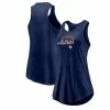 Best deal ❤️ Women's Fanatics Branded Navy Houston Astros Simplicity Swing Racerback Scoop Neck Tank Top 😉