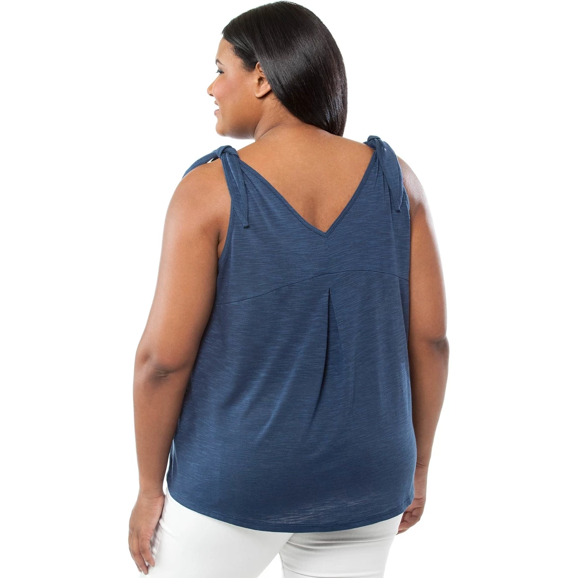 Brand new π Cherokee Plus Size Shoulder Tie Graphic Tank Top π - Image 2