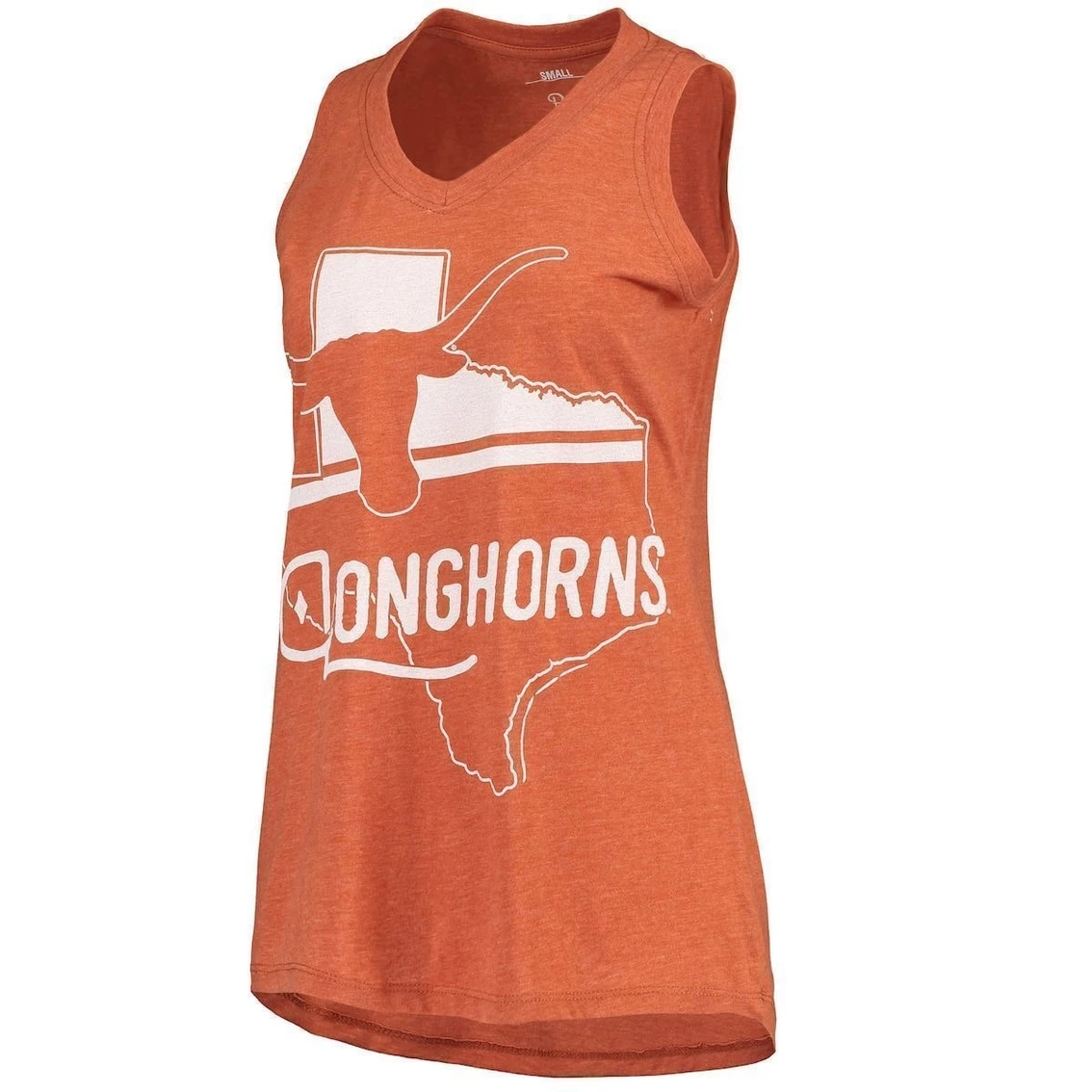 Best reviews of π Women's Pressbox Texas Orange Texas Longhorns Ferris Melange V-Neck Tank Top β¨ - Image 3