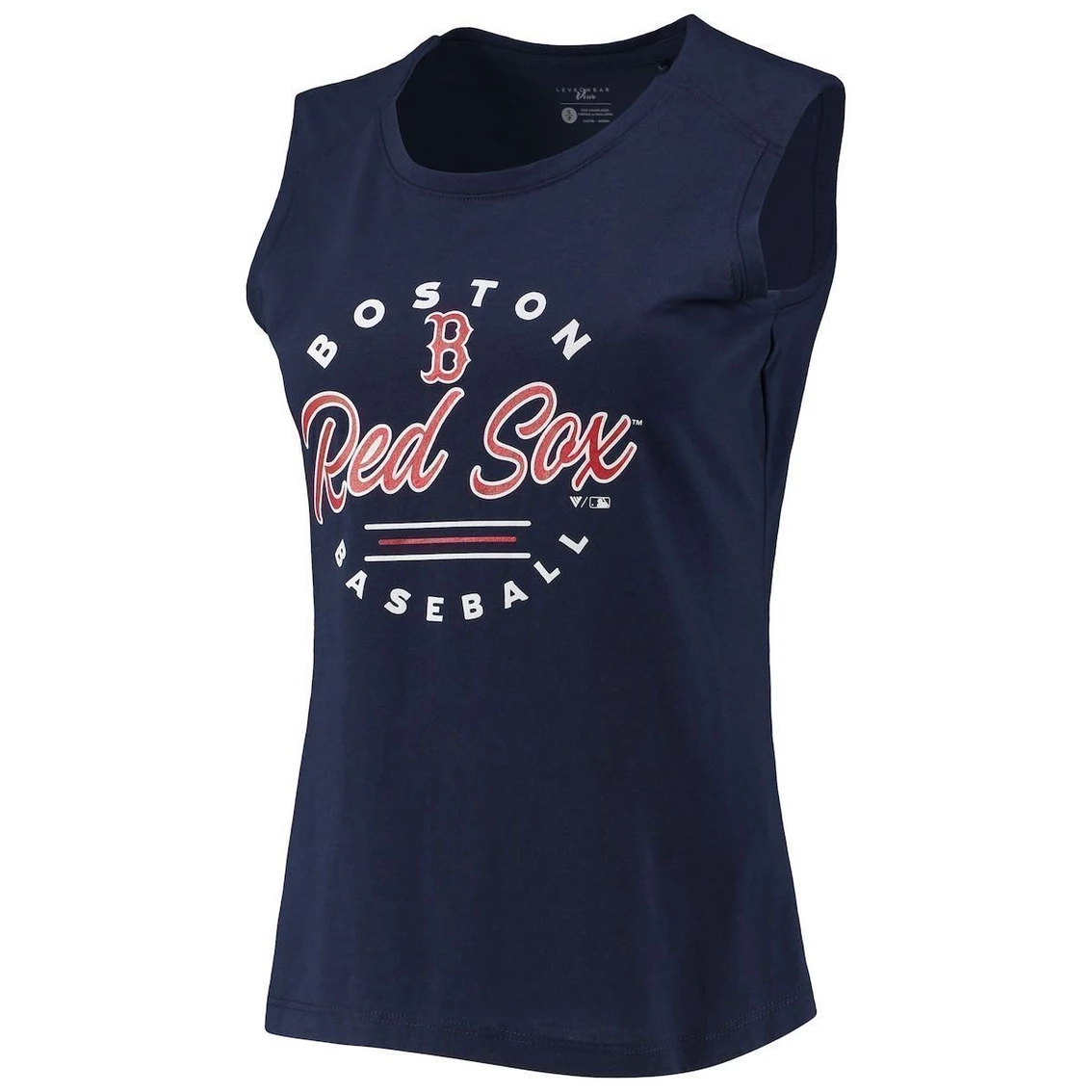 Promo π Women's Levelwear Navy Boston Red Sox Macy Tank Top π₯° - Image 3