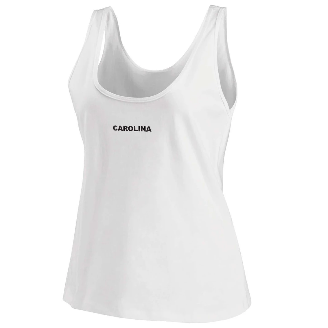 Buy π Women's WEAR By Erin Andrews White Carolina Panthers Team Scoop Neck Tank Top π₯° - Image 3
